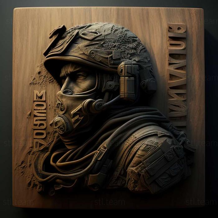 3D модель Гра Call of Duty Modern Warfare Remastered (STL)